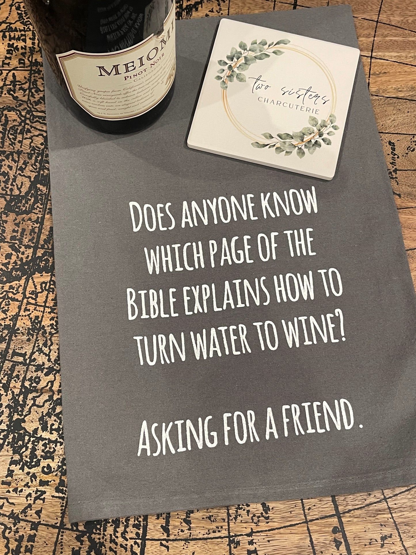 Water to Wine Hand Towel